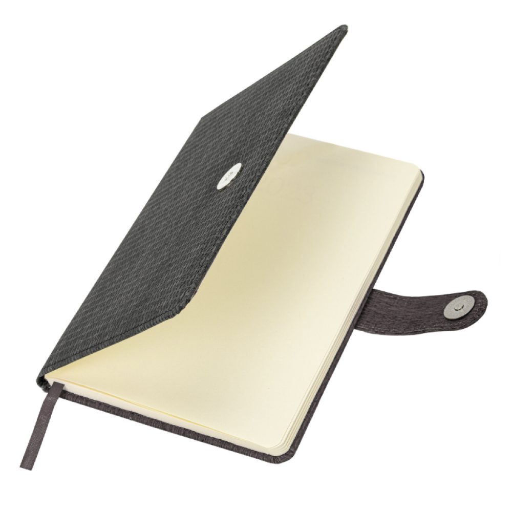 Еженедельник датированный "Augustus", А5, черный, 2026