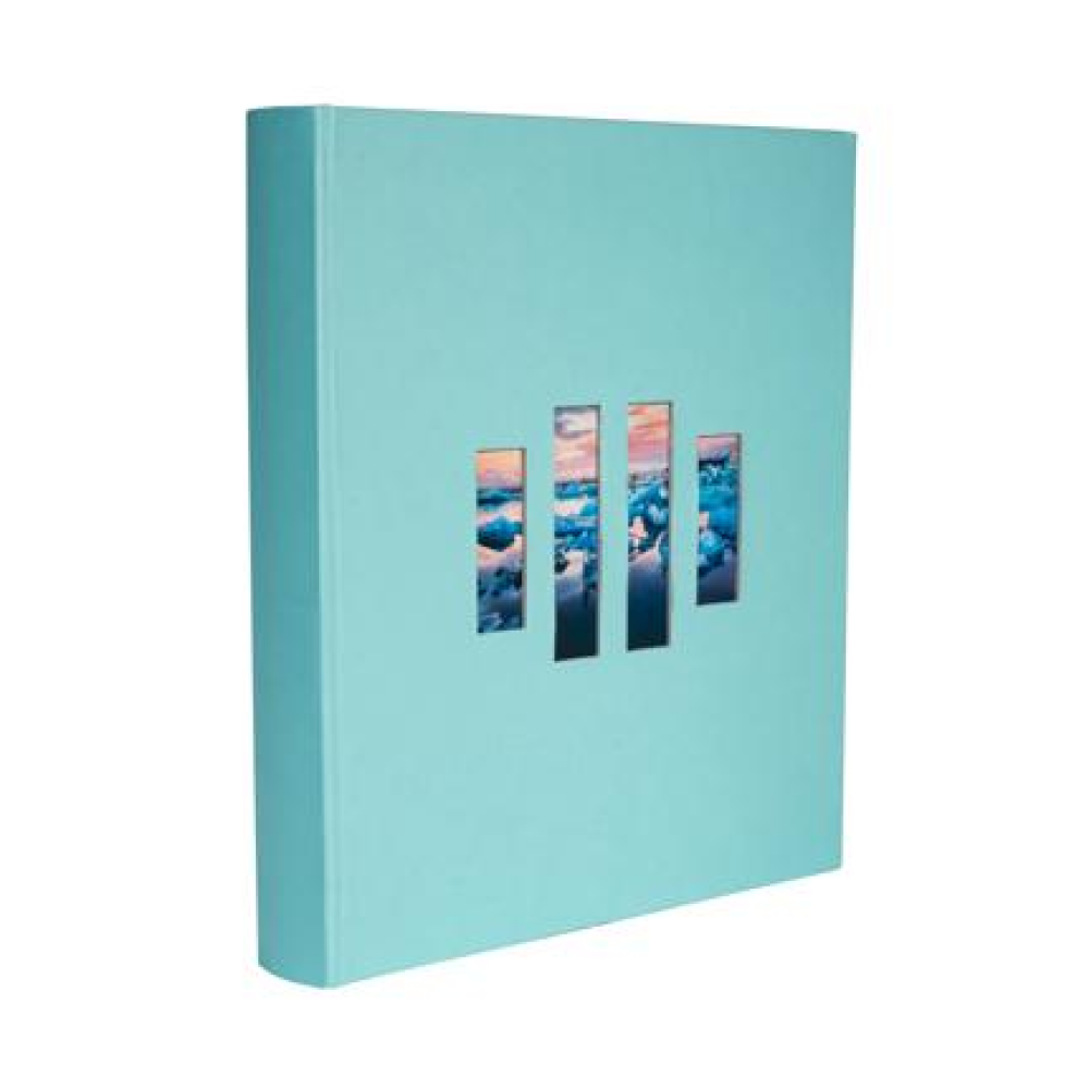 Альбом для фото "Milano", 29х32 см, 60 страниц, бирюзовый