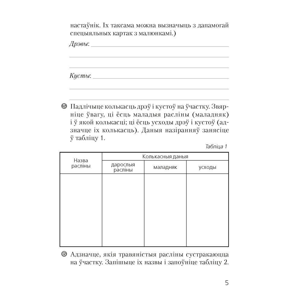 Бiялогiя. 7 клас. Сшытак для лабараторных i практычных работ, Лісаў М. Д. - 3