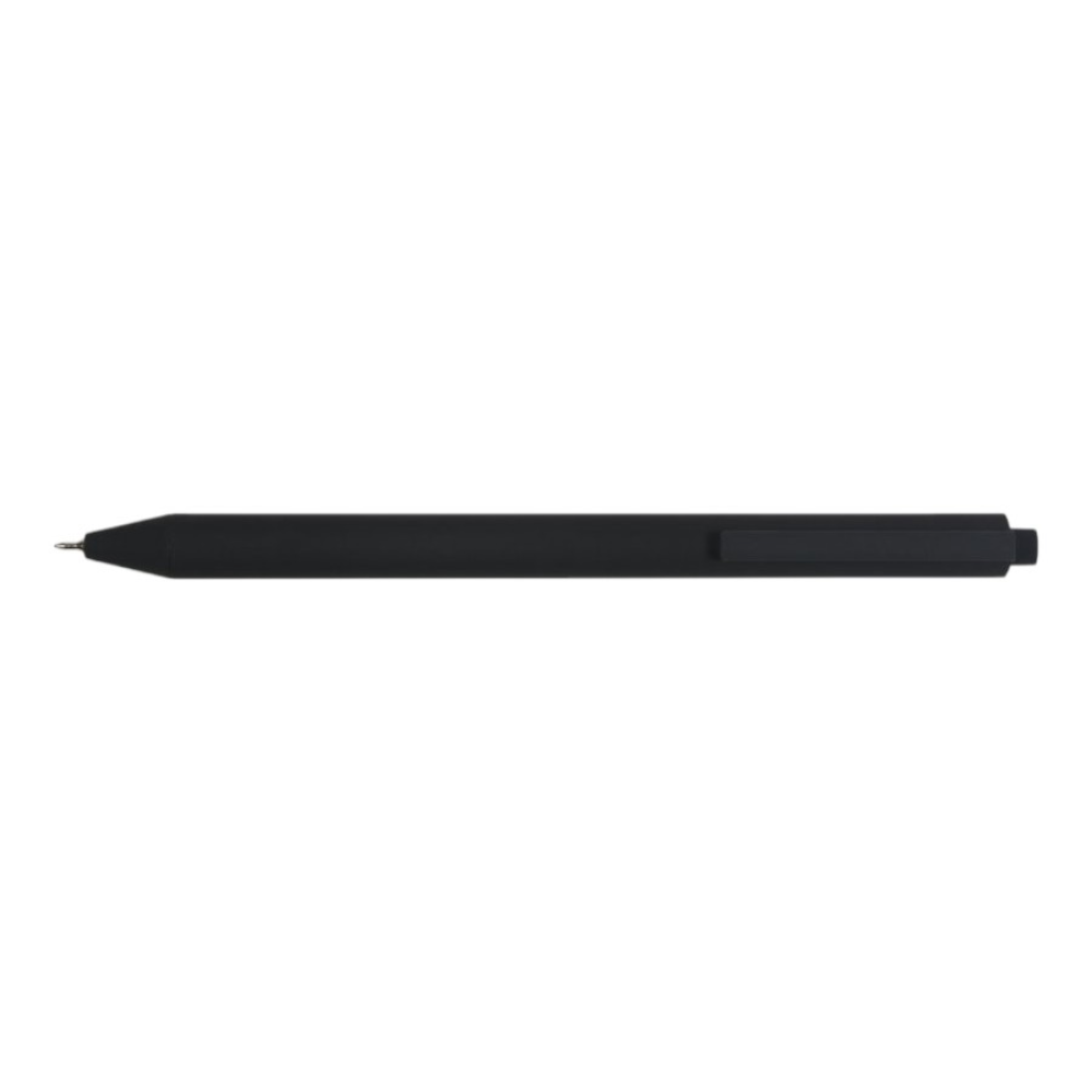 Ручка шариковая автоматическая "PointClick.Black", 0.5 мм, пластик, стерж. синий, черный