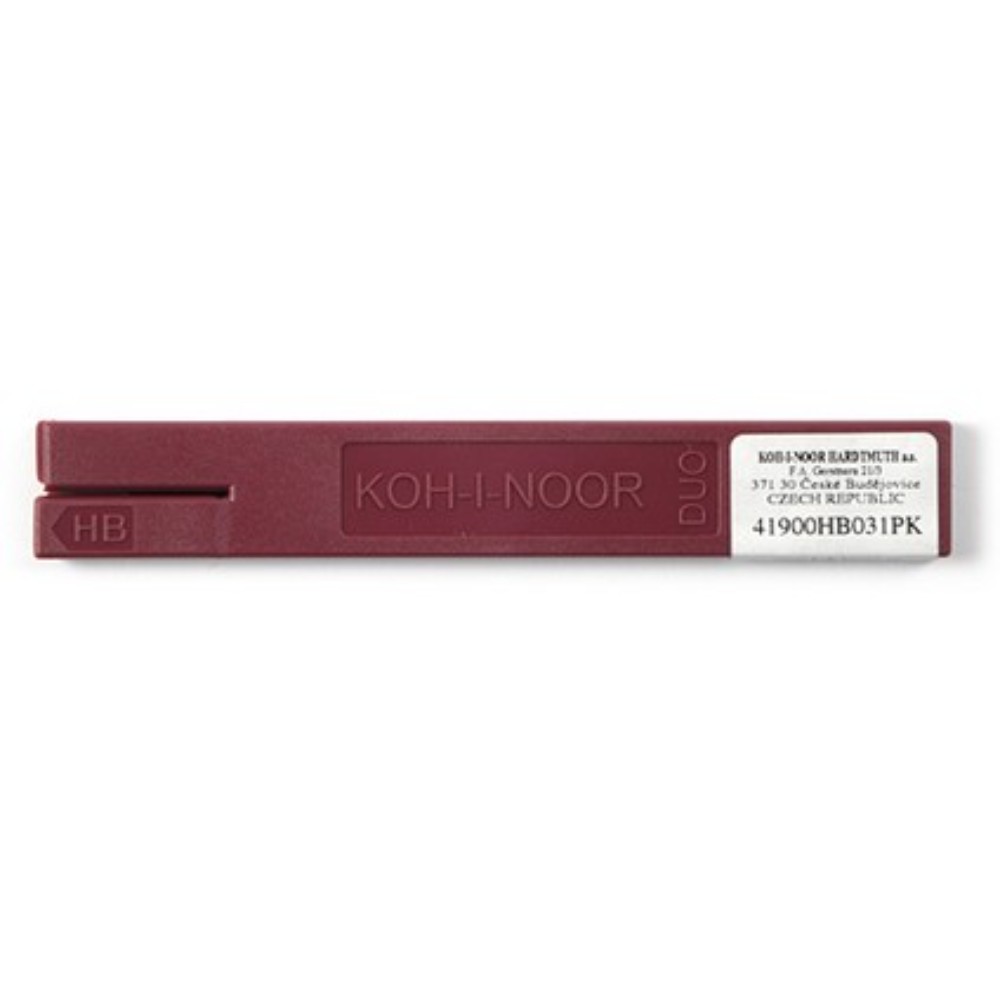 Грифель для цангового карандаша "Koh-i-noor 4190", HB, 2.0 мм, 2 шт