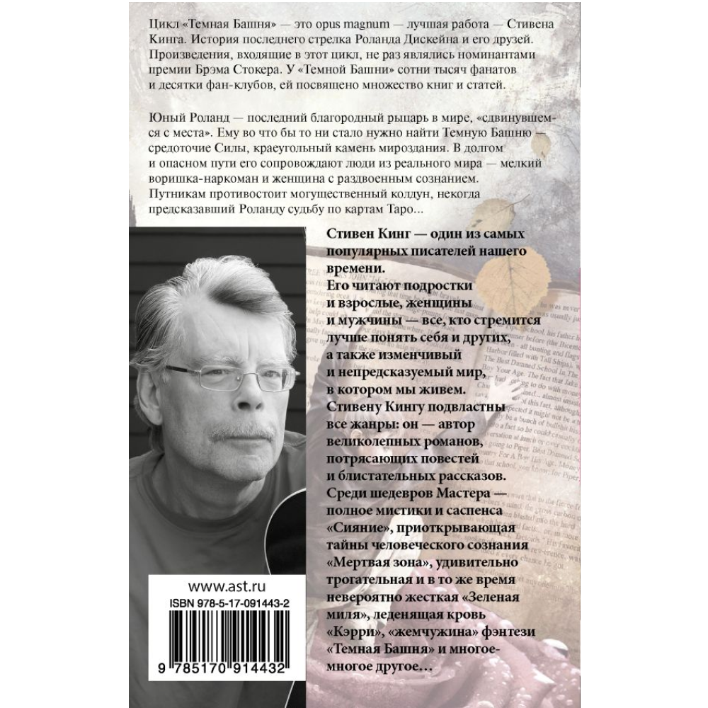 Книга "Бесплодные земли", Стивен Кинг
