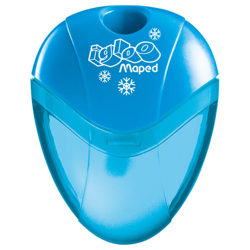 Точилка Maped "I-Gloo", 1 отверстие, с контейнером, блистер - 4
