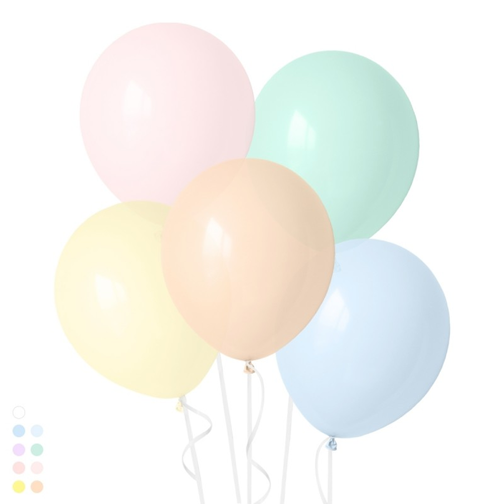 Шар воздушный "Пастель Ж12", 5 шт