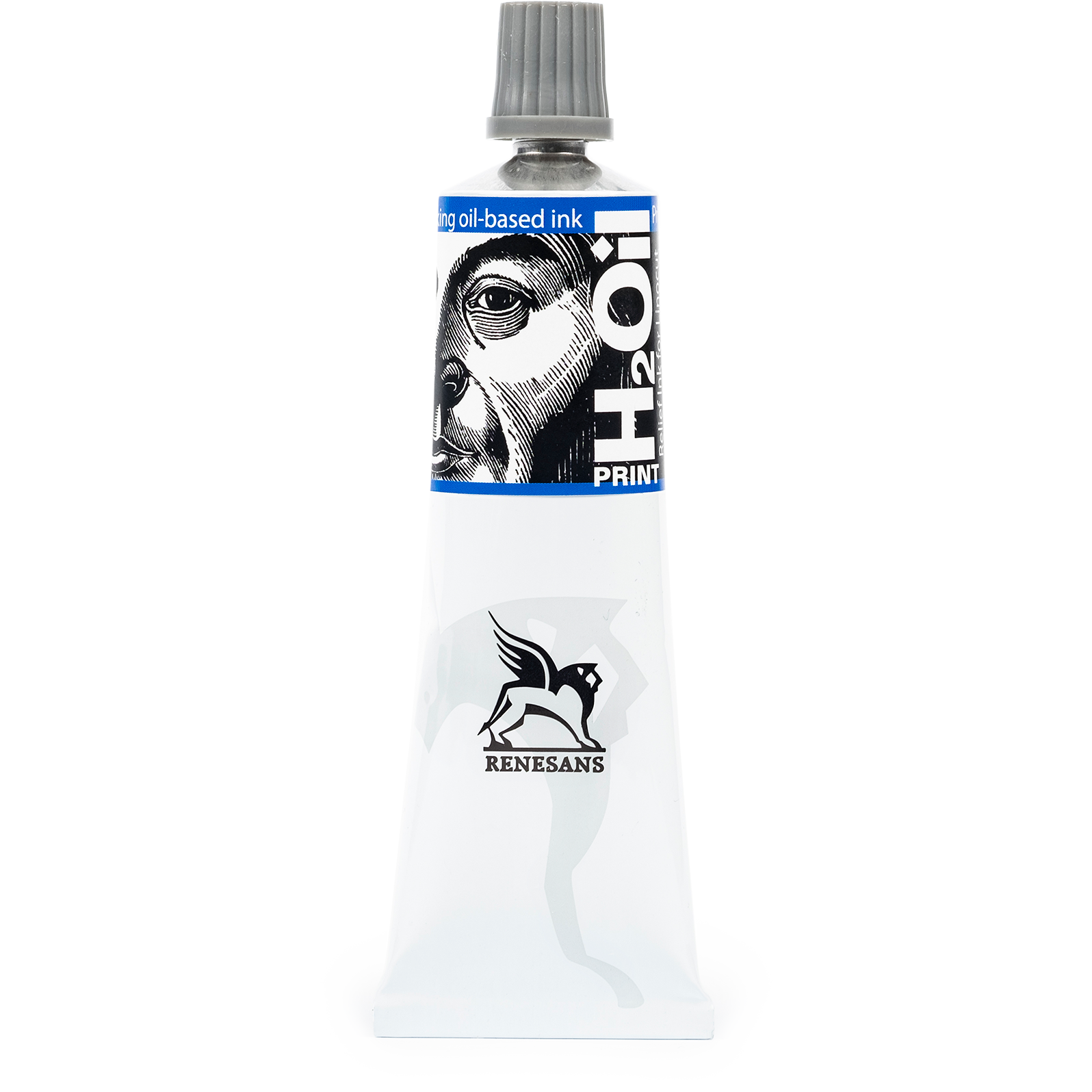 Краски для линогравюры "H20IL INK. Renesans", 08 синий основной, 60 мл