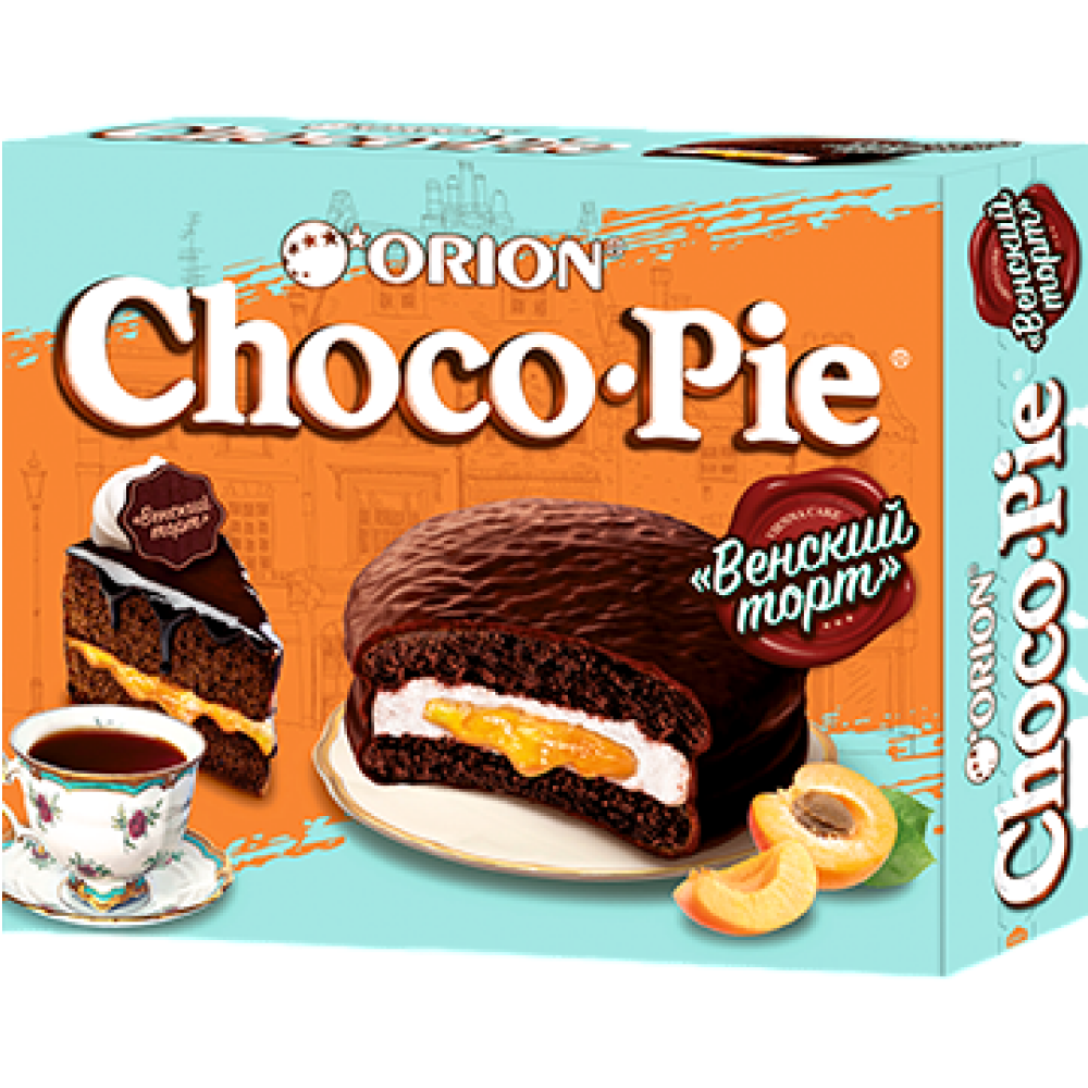 Печенье «Choco Pie Vienna Cake», 360 гр, в глазури