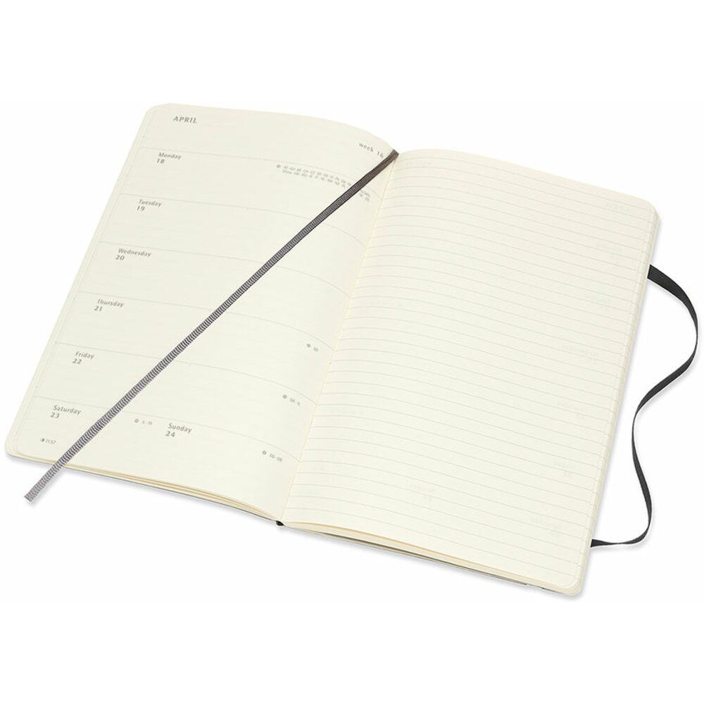 Еженедельник датированный "Classic Soft Wknt Large", 144 страницы, черный - 4