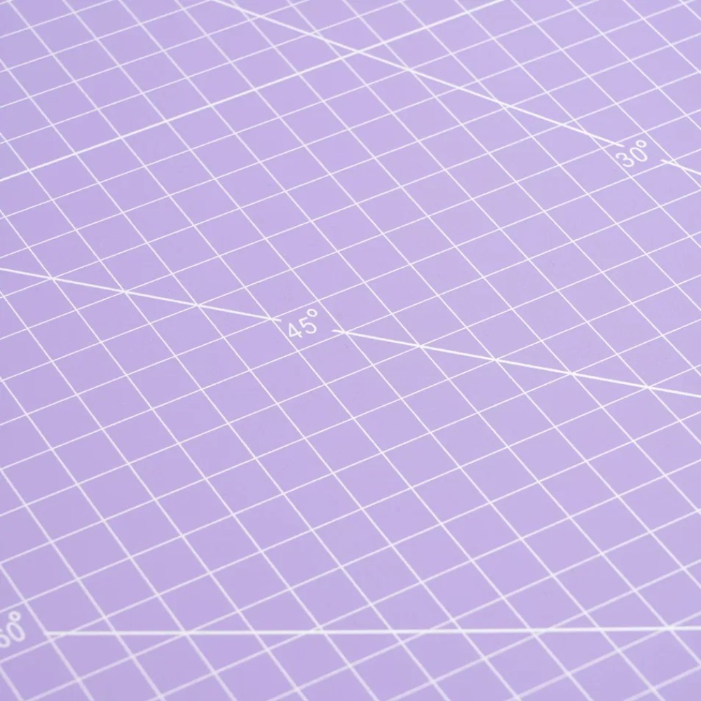 Коврик для резки "Малевичъ", А1, трёхслойный, сиреневый - 4