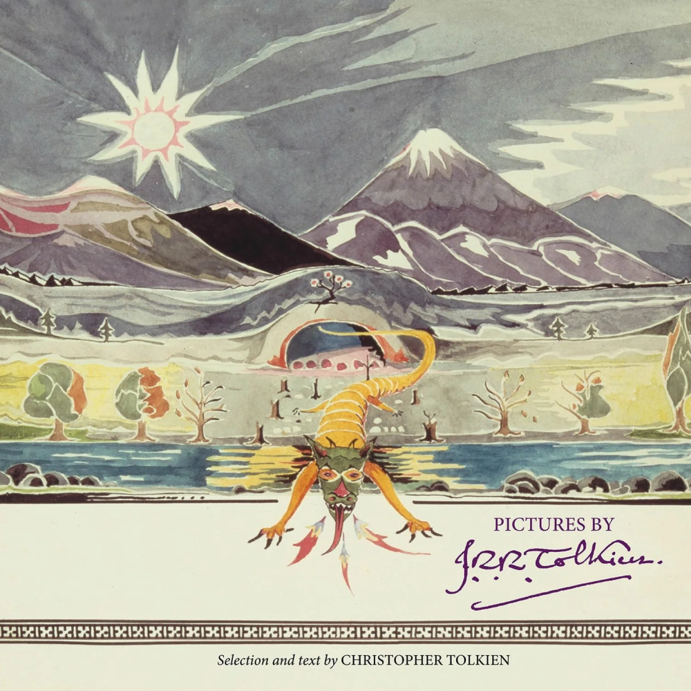 Книга на английском языке "Pictures by J.R.R. Tolkien", J.R.R. Tolkien, Christopher Tolkien