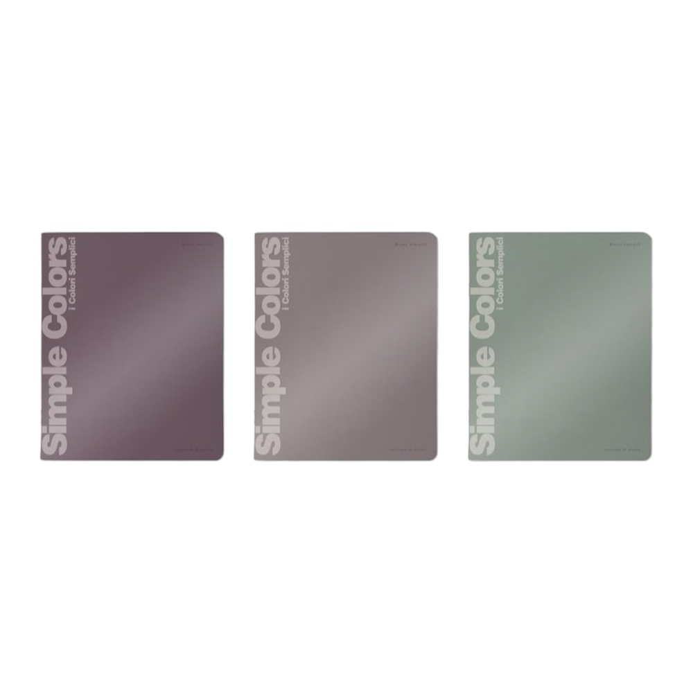 Тетрадь "Morandi colors", A5, 48 листов, клетка, скоба сбоку, ассорти