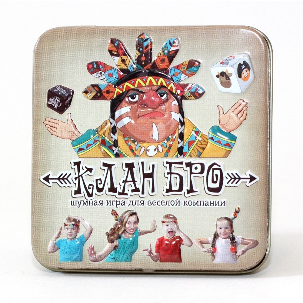 Игра настольная "Клан Бро"