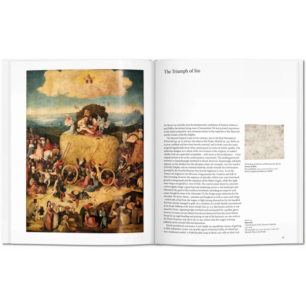 Книга на английском языке "Basic Art. Bosch"
