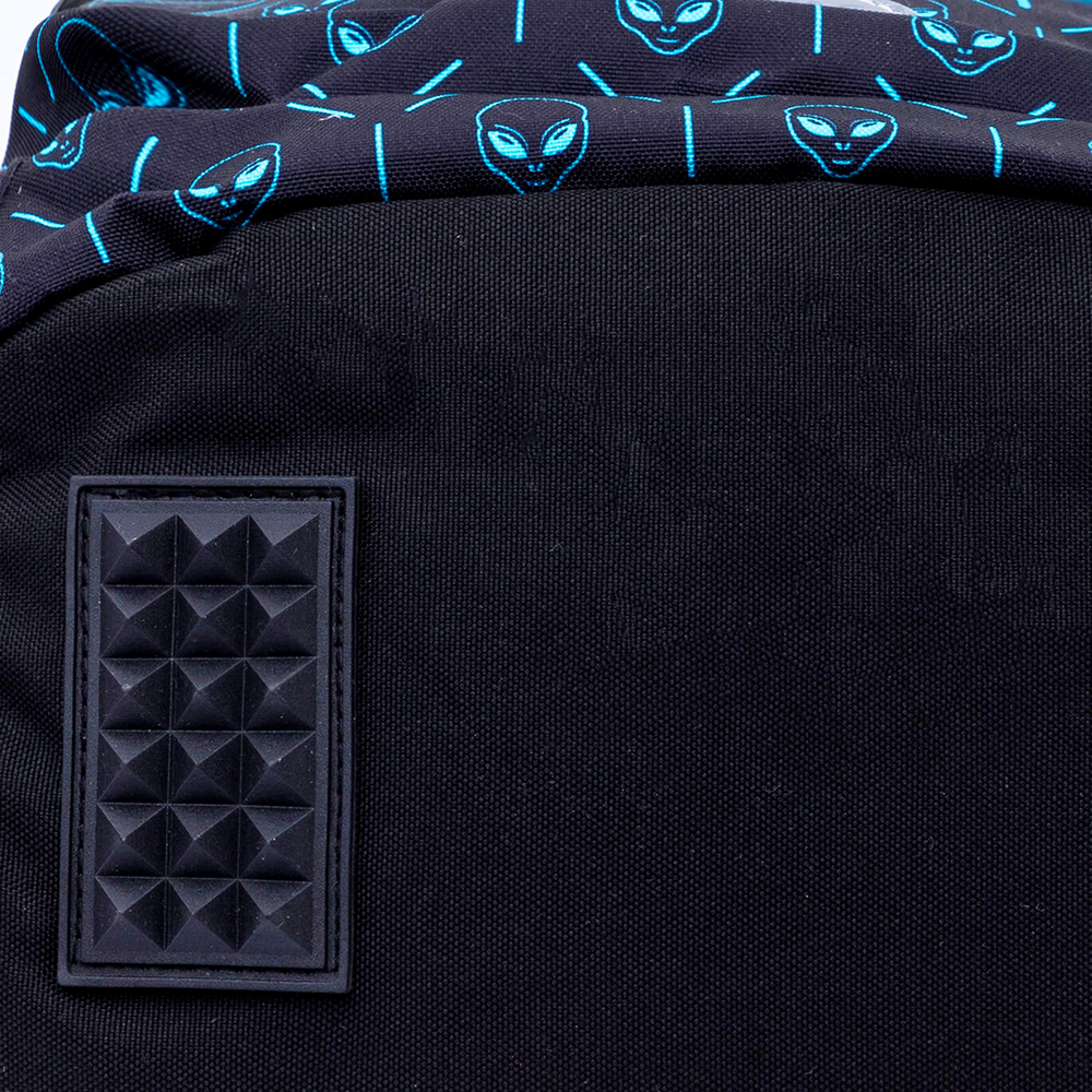 Рюкзак школьный "Neon Ufo", черный  - 6