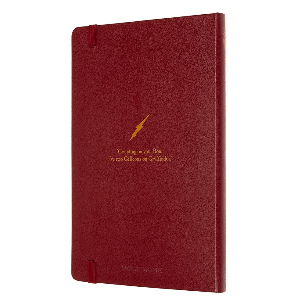 Блокнот "Harry Potter Large", А5, 120 листов, линейка, бордовый - 2