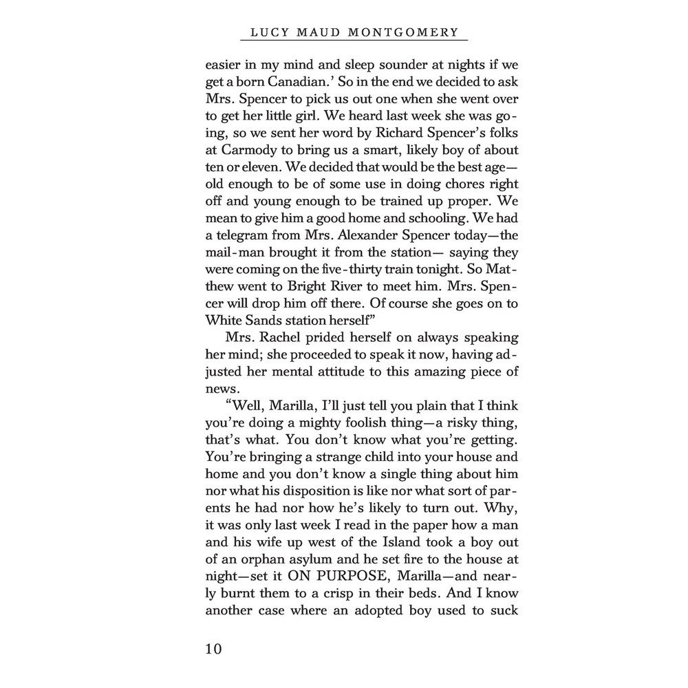 Книга на английском языке "Anne of Green Gables", Монтгомери Л. - 9