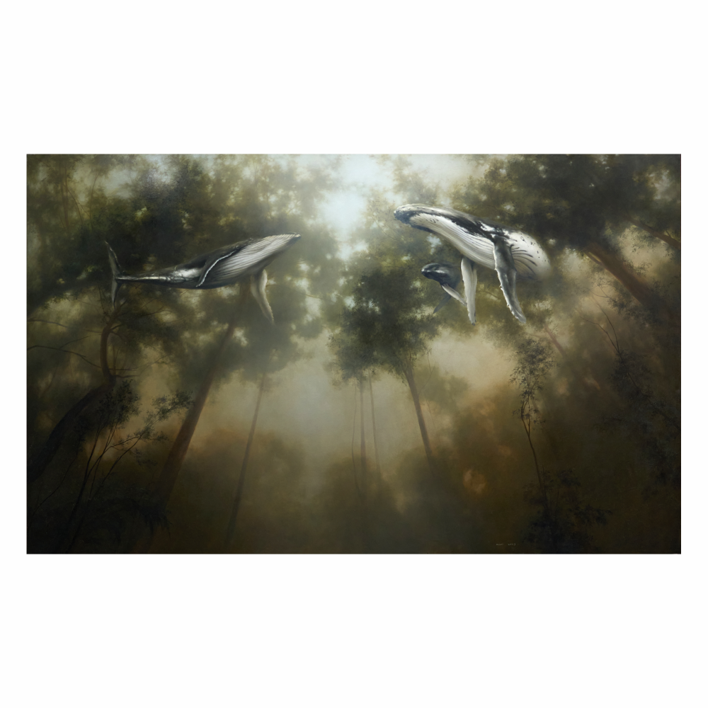 Рюкзак ролл-мини «Воображаемая реальность», Эльмира Мухтарова, текстиль, разноцветный