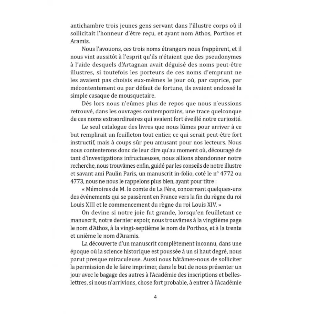 Книга "Три мушкетера. Les Trois Mousquetaires" (франц.яз.), Александр Дюма - 4