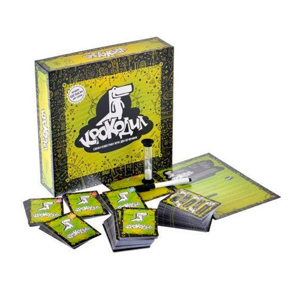 Игра настольная "Крокодил (Базовая, 2021)"
