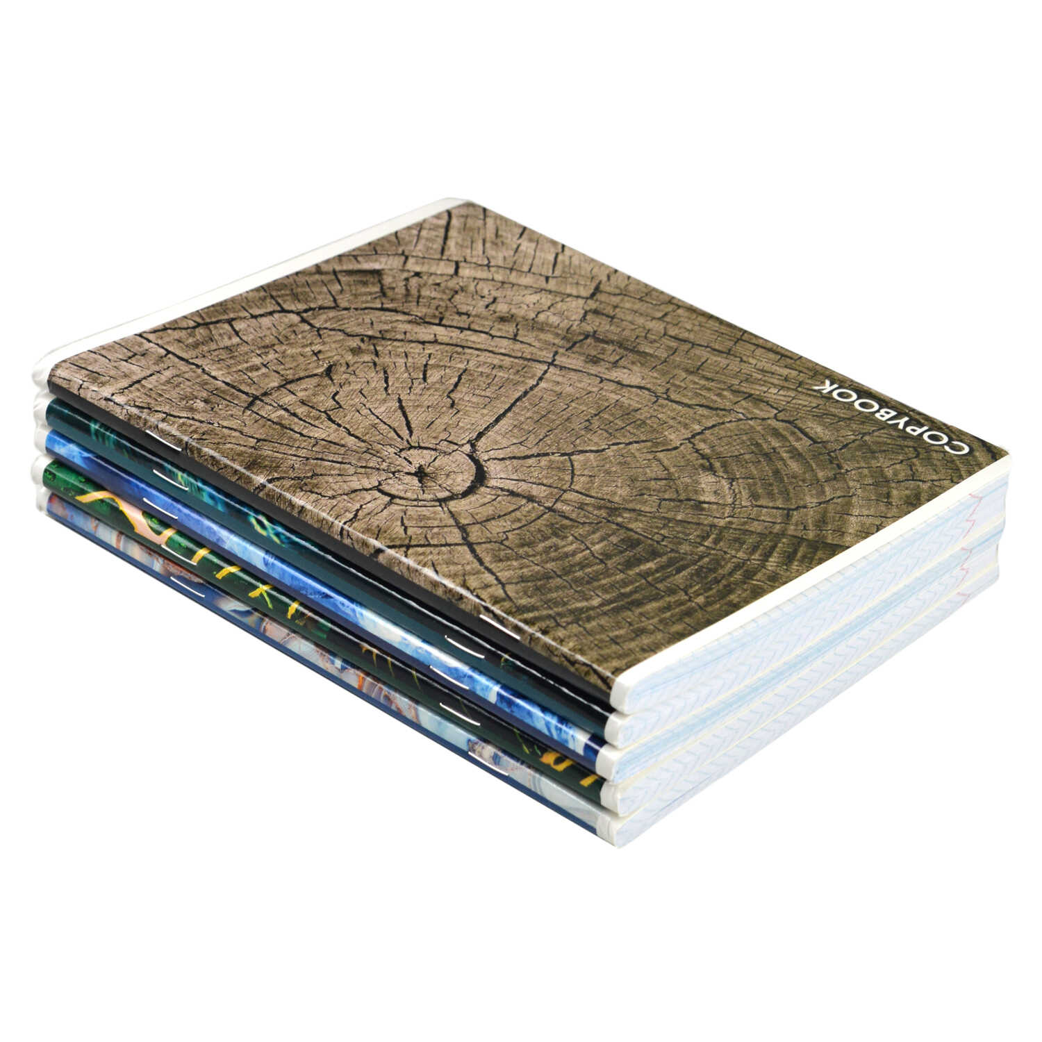 Тетрадь Феникс+ "Макросъемка" А5+, 96 листов, клетка, ассорти - 9