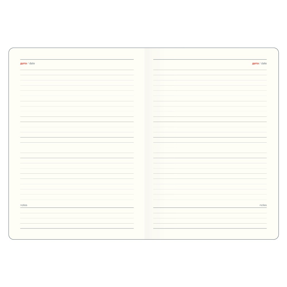 Ежедневник недатированный "Leonardo", А5, кожзам, коричневый - 4