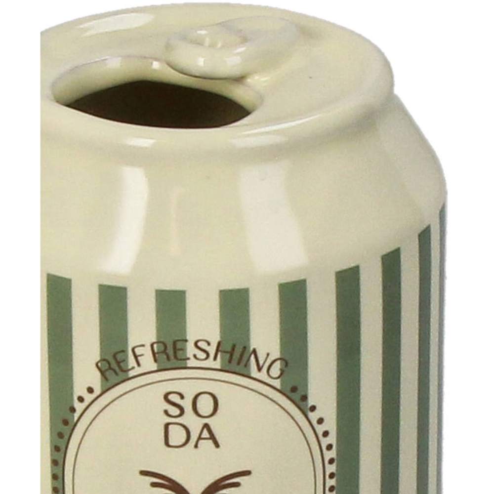Ваза "Soda Can Palma", 7х7х11.3 см, зеленый