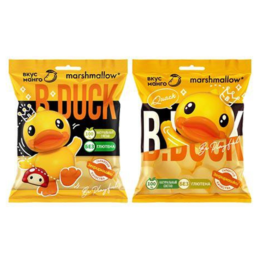 Зефир воздушный "Зефирюшки. B.Duck", 125 гр - 2