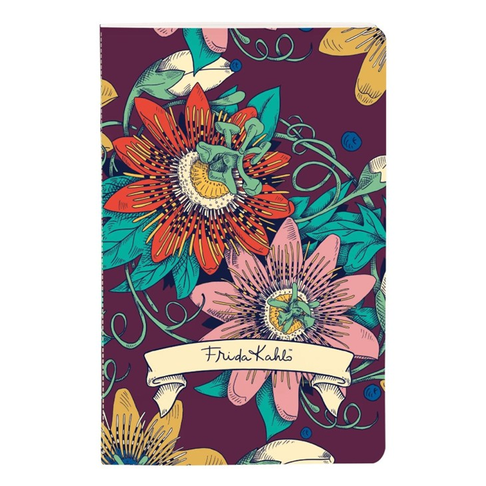 Блокнот "Frida Kahlo", 48 листов, линейка, ассорти - 4