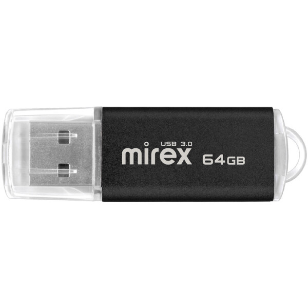 USB Flash накопитель 3.0 64 Gb UNIT BLACK, металл