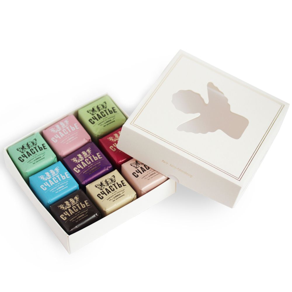 Конфеты "Счастье" в наборе пралине, 450 г