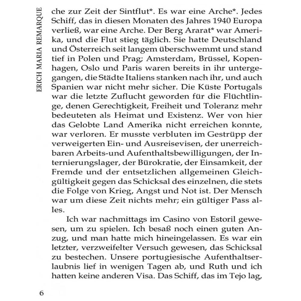Книга на немецком языке "Ночь в Лиссабоне", Ремарк Э.М. - 5