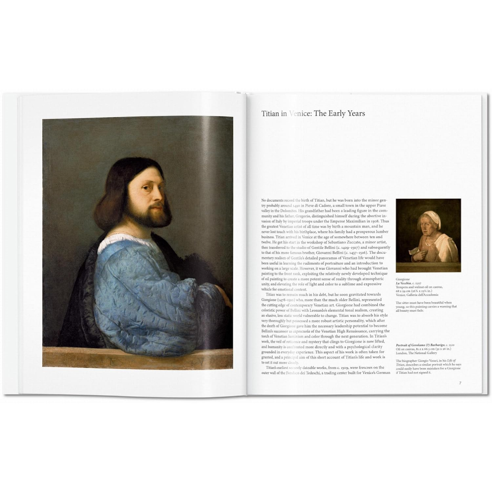 Книга на английском языке "Basic Art. Titian" 