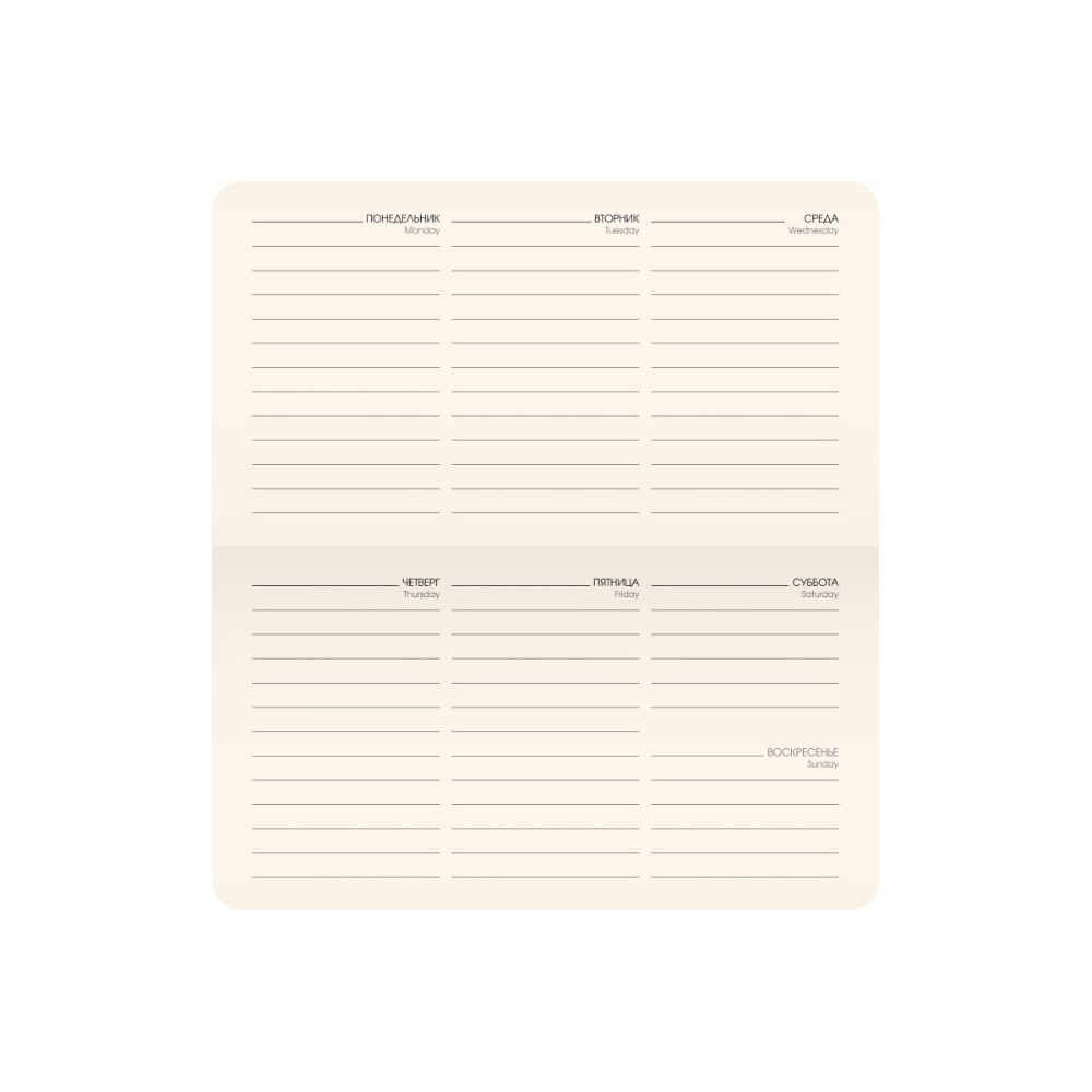 Планинг недатированный "Soft Touch. Cеребряный", 170x192 мм, 64 листа, серебряный