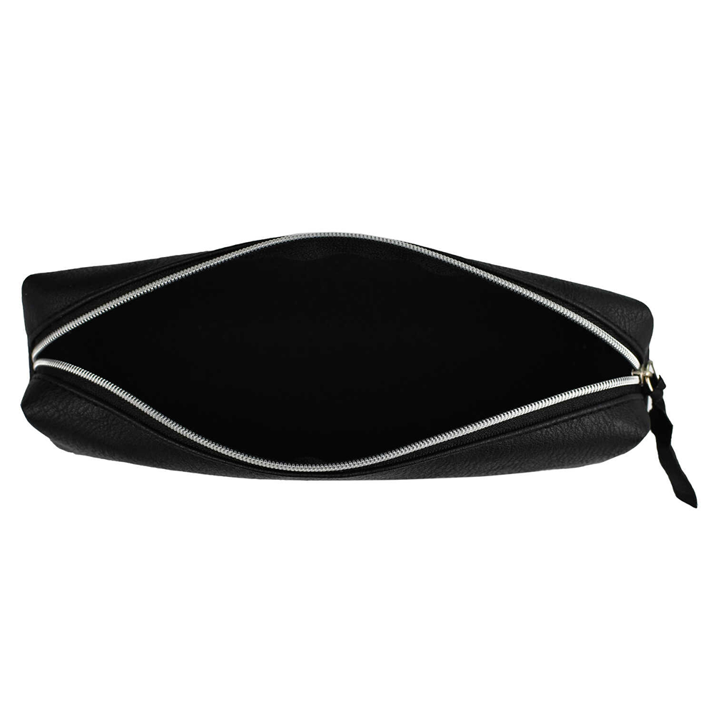 Пенал "Никакой агрессии только игнор", 1 отделение, черный - 4