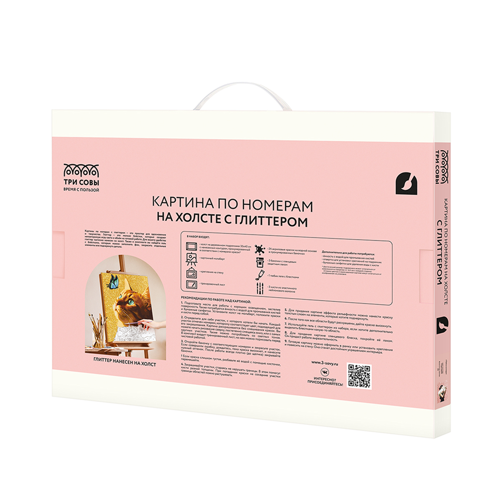 Картина по номерам "Тайна взгляда"