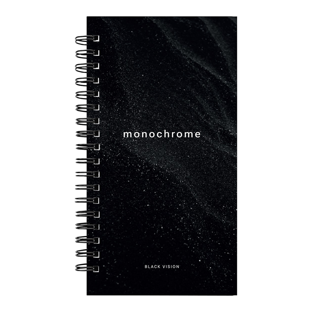 Блокнот "Dune песок", А6, 100 листов, в клетку, черный