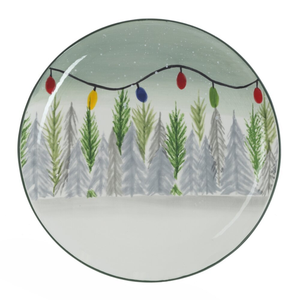 Тарелка керамическая "Сказочная пора", 28.5 см, разноцветный