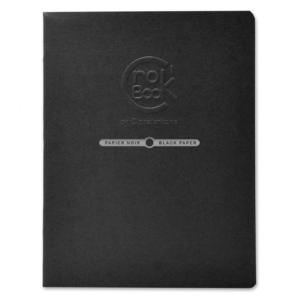 Скетчбук "Crok'Book black", 17х22 см, 120 г/м2, 20 листов, черный