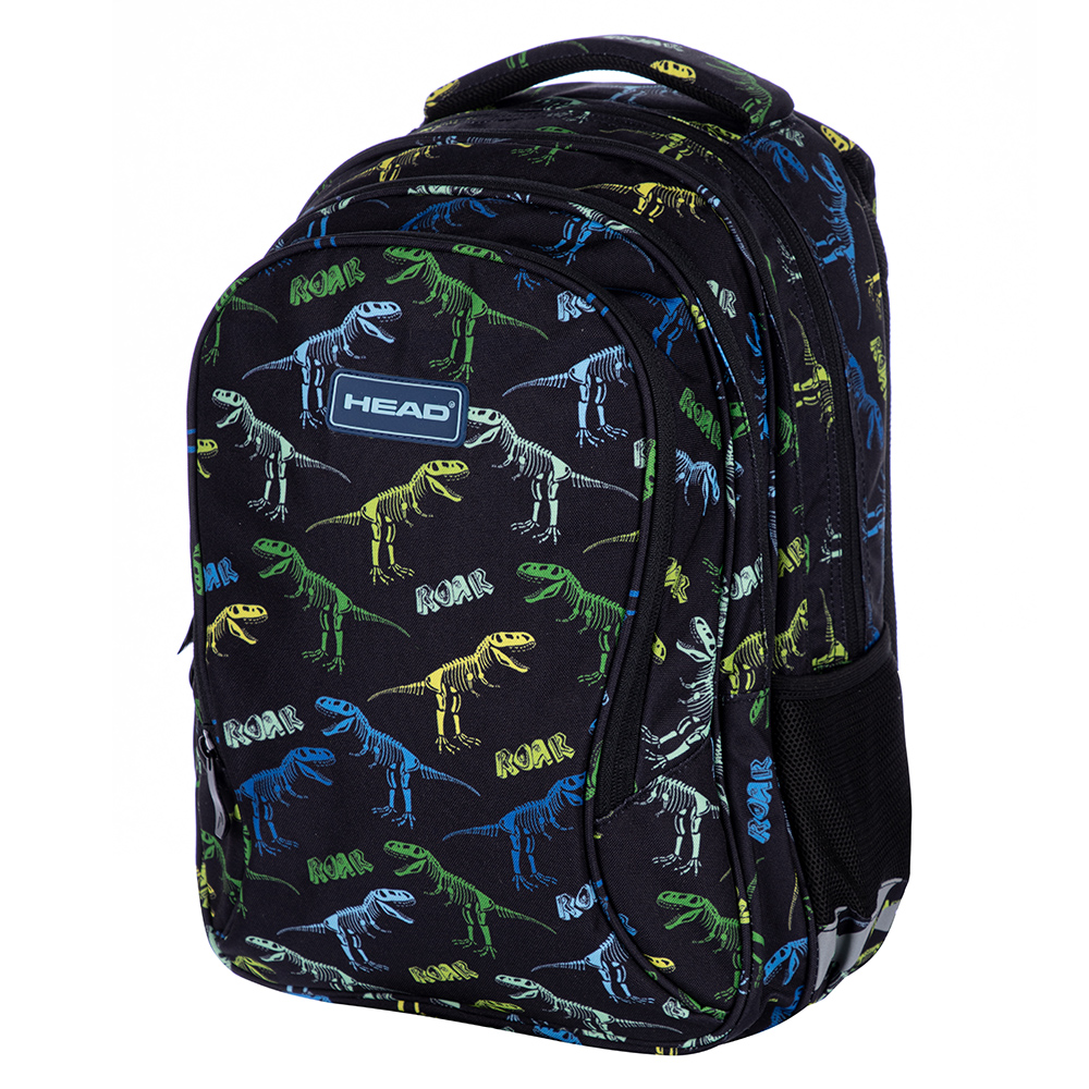 Рюкзак молодежный "Head dinos era", чёрный - 3