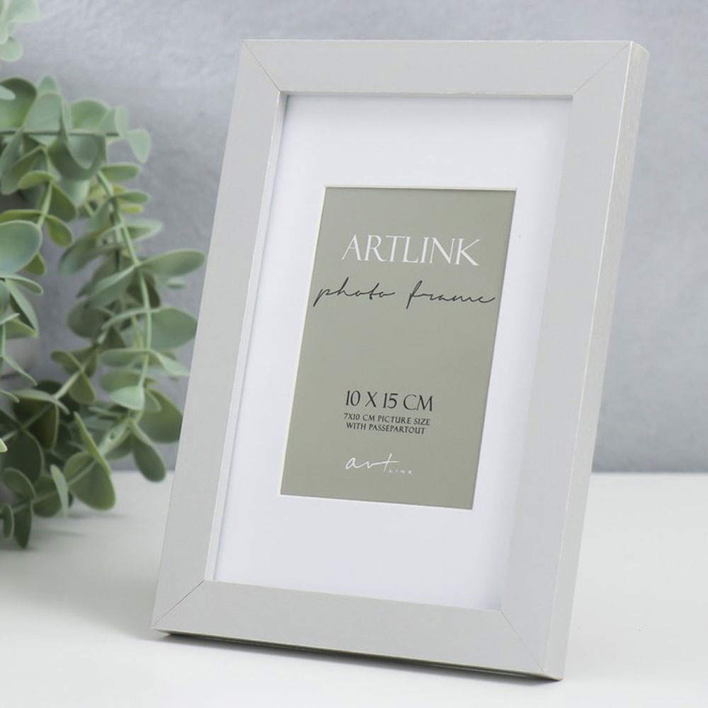 Фоторамка "Ellis", 10x15 см, серебряный