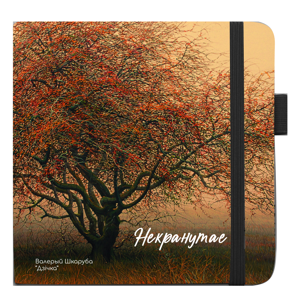 Скетчбук "Дичка", Валерий Шкарубо, 80 листов, нелинованный, черный