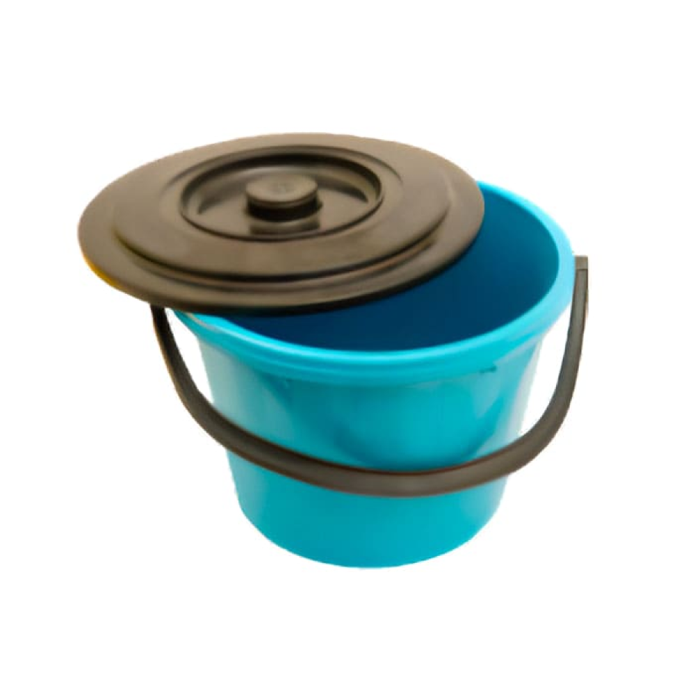 Ведро 6л с крышкой и мерной шкалой