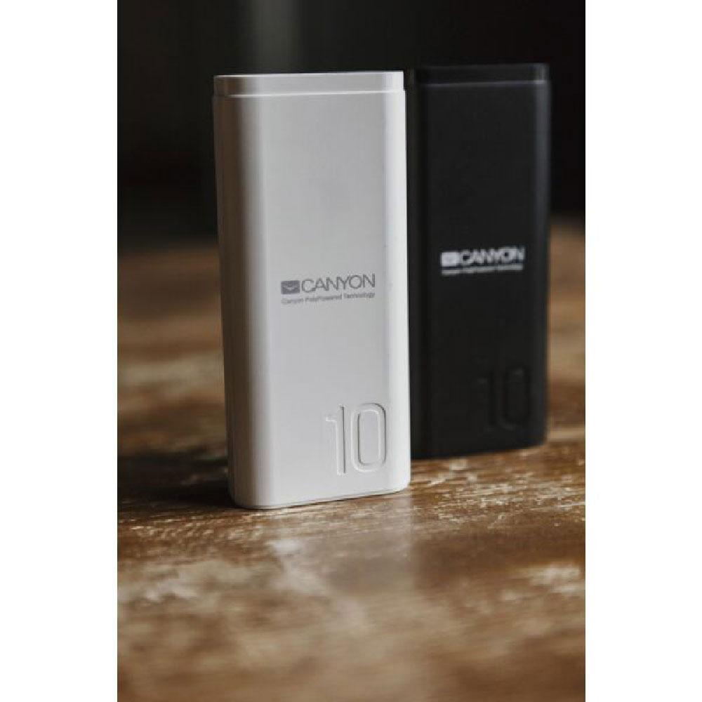 Зарядное устройство Power bank Canyon "PB-103", 10000 mAh, белый - 4