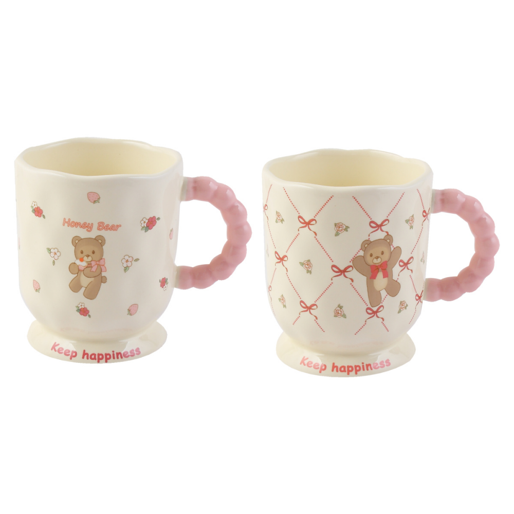 Кружка керамическая "Милый мишка", 370 мл, ассорти