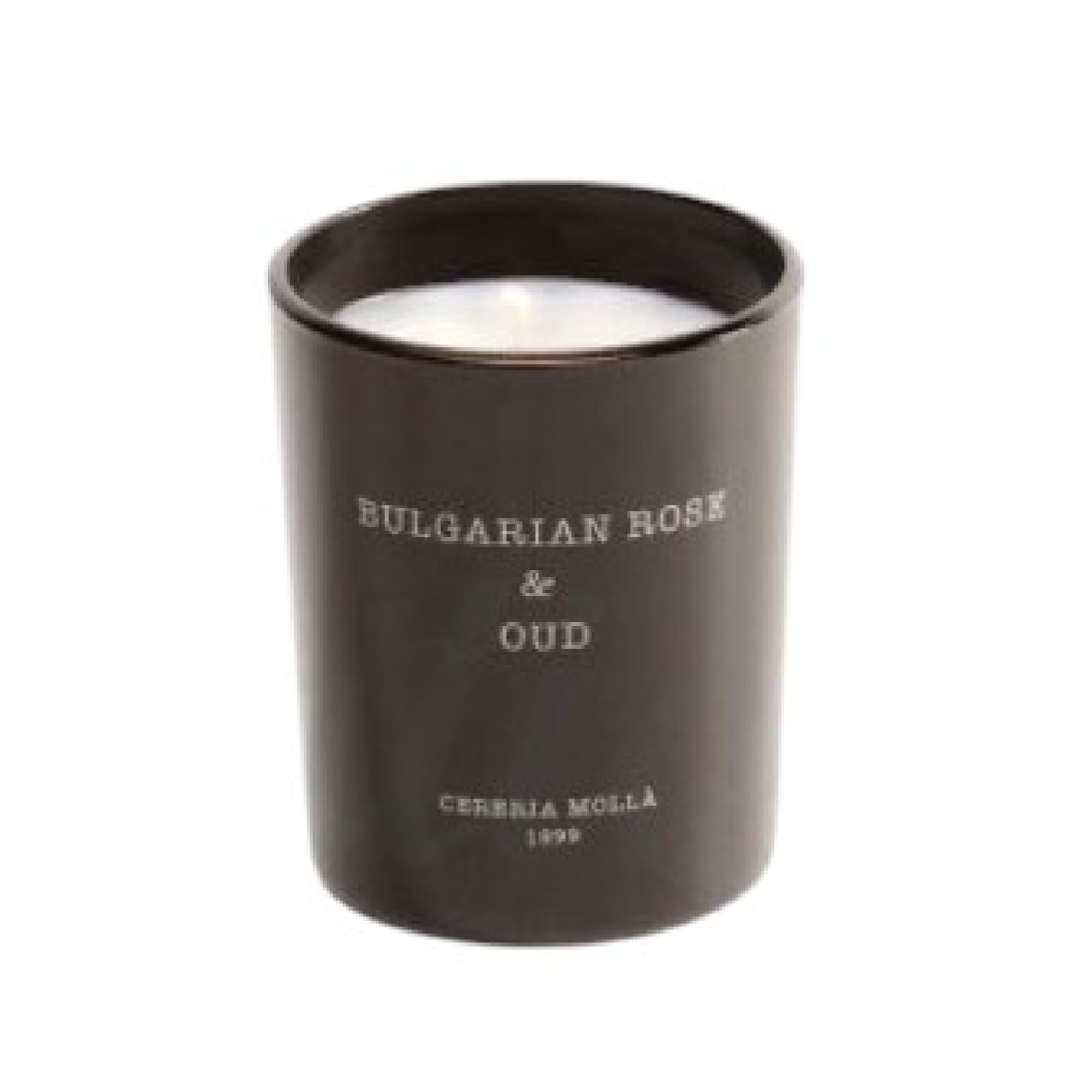 Свеча ароматическая CERERIA MOLLA "Bulgarian Rose & Oud", 70 гр, подарочная упаковка