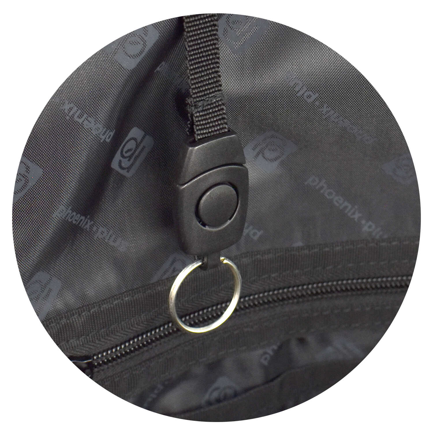 Рюкзак молодежный Феникс+ "Яростный Кот"с уплотненной спинкой, черный - 10