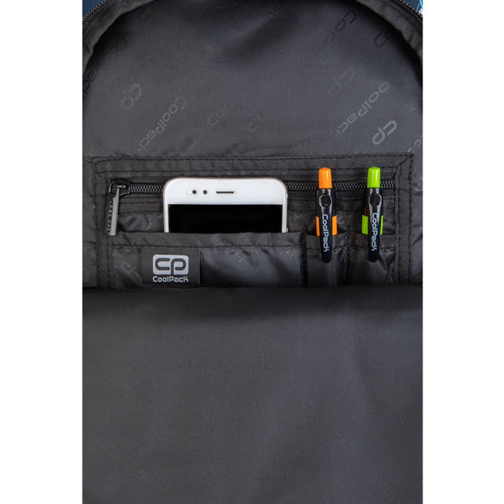 Рюкзак школьный CoolPack "Apollo", S, темно-синий - 5