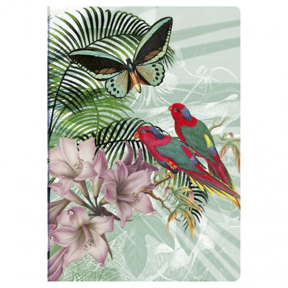 Блокнот "Jungle harmony", A5, 32 листа, линейка, ассорти 1