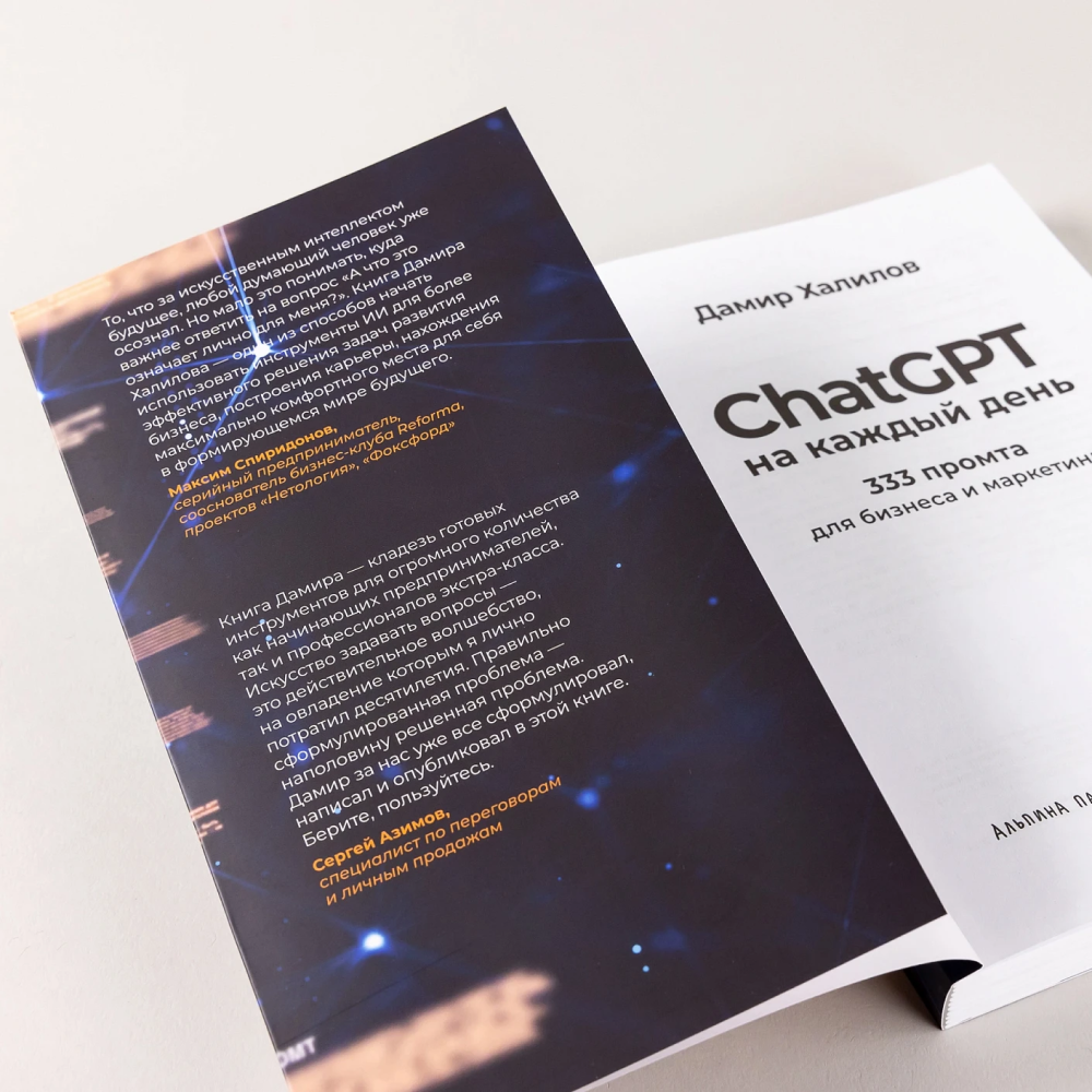 Книга "ChatGPT на каждый день. 333 промта для бизнеса и маркетинга", Дамир Халилов - 7