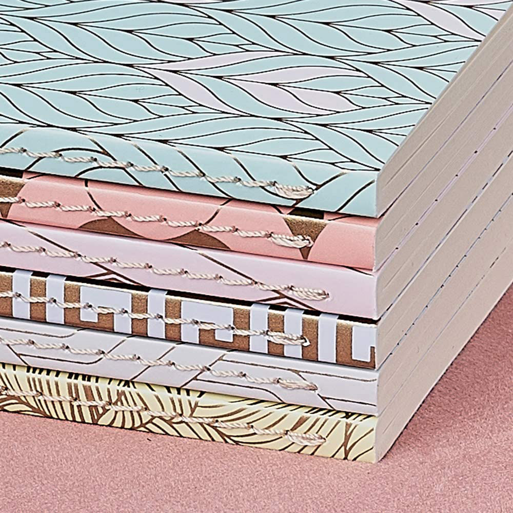 Блокнот "Neo Deco Spring-Summer collection", A5, 48 листов, линейка, серый жемчуг