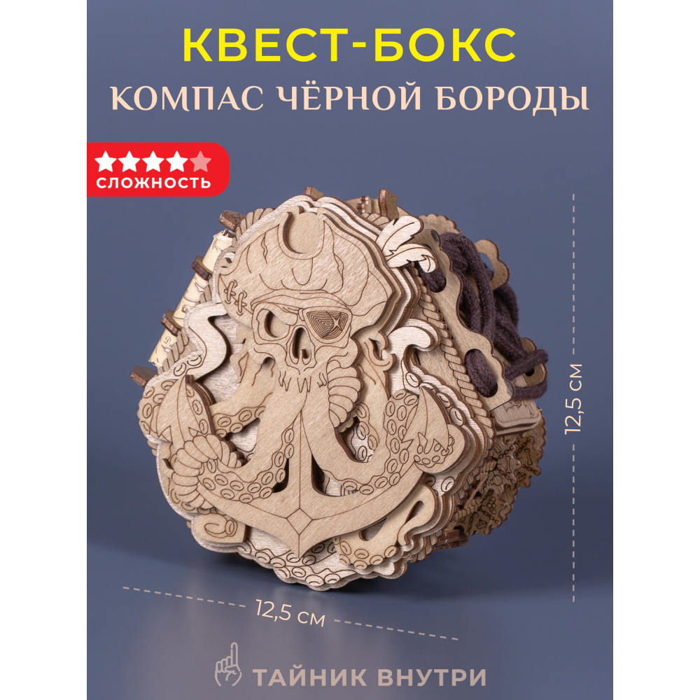 Головоломка логическая "Blackbeard’s Compass"